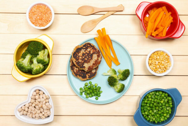 Baby led weaning plate ideas