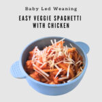 Baby Led Weaning Veggie Spaghetti
