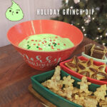 Family Treat - Christmas Holiday Grinch Dip - Featured Image